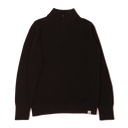 Good Basics' Merino Wool Quarter Zip Pullover - Coffee