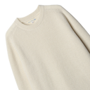 Crew Pullover Ribbed - Merino Cashmere Blend - Nature
