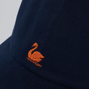 Swan Logo Cap Organic Gabardine - Night Blue