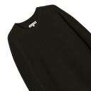 Waffle Structured Pullover - Merino Wool Cashmere Blend - Forest
