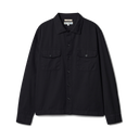 Workers Cotton Twill Shirt - Deep Black