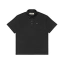 Airy S/S Pocket Polo - Black