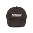 Metal Logo 5-Panel Hat - Brown