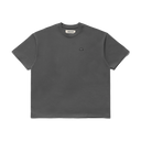Mini Metal Logo Heavyweight T-Shirt - Tar