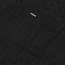 Oversized Snap Top Polo - Black