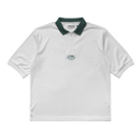 Quarter Zip Jersey Polo - Natural