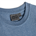 Circular Knit T-Shirt - Heather Blue