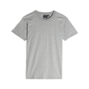 Circular Knit T-Shirt - Heather Grey