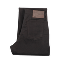 Pleated Trouser - Selvedge Slacks Black
