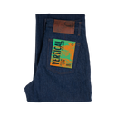 Pleated Trouser - Vertical Slub Denim