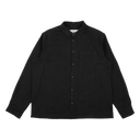 Double Weave Slub Gauze True Shirt - Black