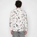 True Guy Shirt - Japanese Neko Cats - Bone