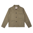Utility Jacket - 1940s Herringbone - Army Green