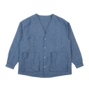 Wise Guy - Linen Blend Denim - Indigo