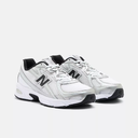 New Balance  740 - U740NW2 - White w/ Silver Metallic & Black