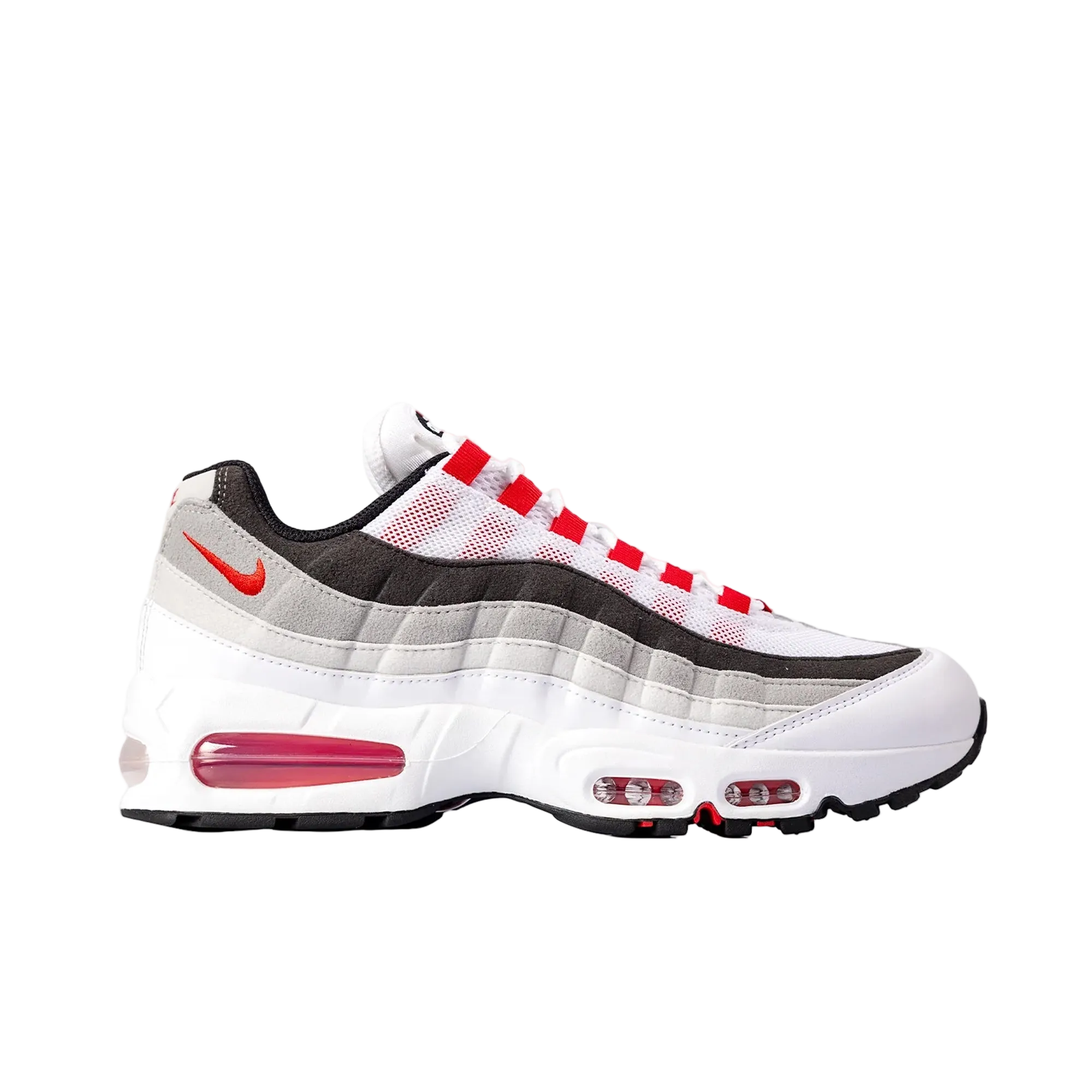 Nike Air Max 95 Big Bubble Premium - White / Comet Red-Neutral
