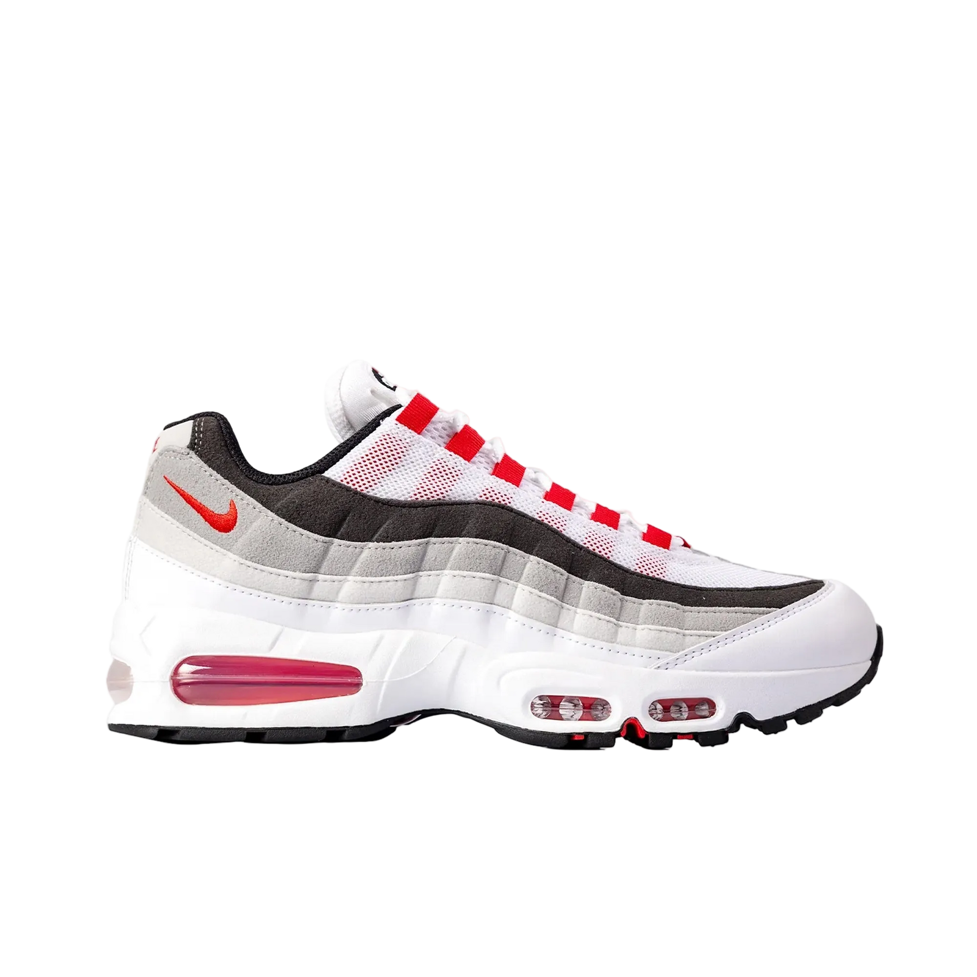 Nike Air Max 95 Big Bubble Premium - White / Comet Red-Neutral