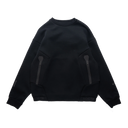 Nocta Trapezoid-Cut Crew-Neck Pullover - Black / Refblk