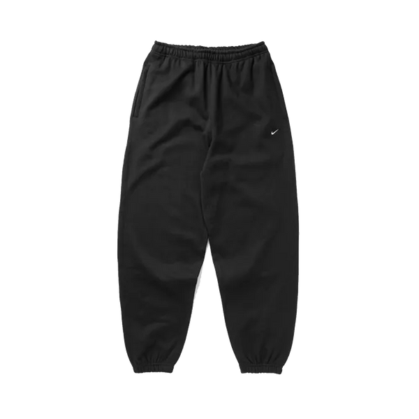 Nike Solo Swoosh Cuffed Fleece Pants - Black HV1088 - 010