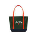 Tri Colour Tote Bag - Hunter