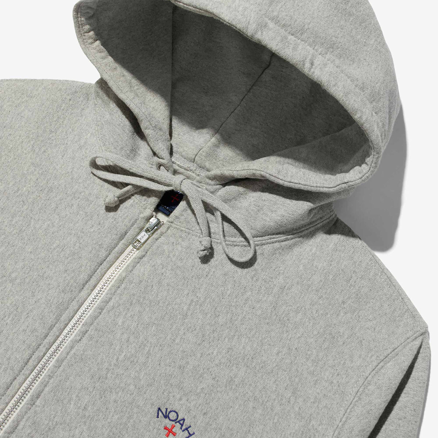 Noah Classic Lightweight Zip-Up Hoodie - Heather Grey – Stomping