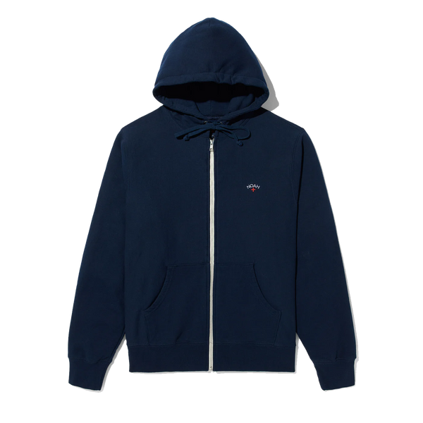 Noah Classic Lightweight Zip-Up Hoodie - Navy – Stomping Ground