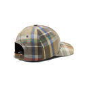 Linen Plaid 6-Panel - Brown Plaid