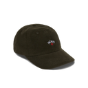 Moleskin 6 Panel Hat - Olive