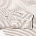 Oxford Shirt - White/Brown