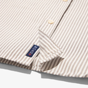 Oxford Shirt - White/Brown