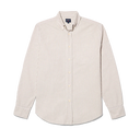 Oxford Shirt - White/Brown