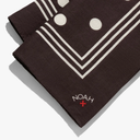 Polka Dot Bandana - Brown