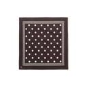 Polka Dot Bandana - Brown