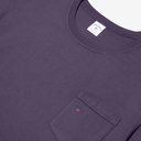 S/S Classic Logo Pocket Tee - Plum