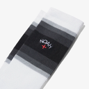 Striped Gradient Sock - Black