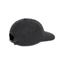 Wool Flannel 6-Panel - Charcoal