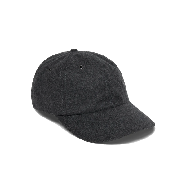 Noah Wool Flannel 6-Panel - Charcoal – Stomping Ground