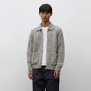 Aldrup Donegal Square Jacket - Light Grey Melange