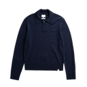 Anholt Lambswool - Dark Navy