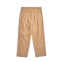 Benn Relaxed Twill Pleated Trouser - Utility Khaki
