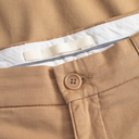 Benn Relaxed Twill Pleated Trouser - Utility Khaki