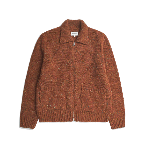 Norse Projects Erik Donegal Diamond Jacket - Ginger – Stomping Ground