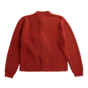 Gullverket Cotton Wool Rib Cardigan - Cowhide