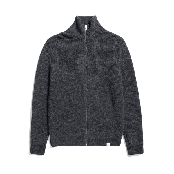 Norse Projects Hagen Cotton Wool Jacket - Dark Grey Melange – Stomping ...