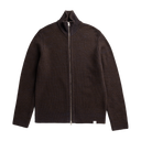 Hagen Cotton Wool Jacket - Darkest Purple