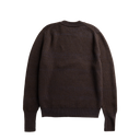 Henning Cotton Wool Rib Sweater - Darkest Purple