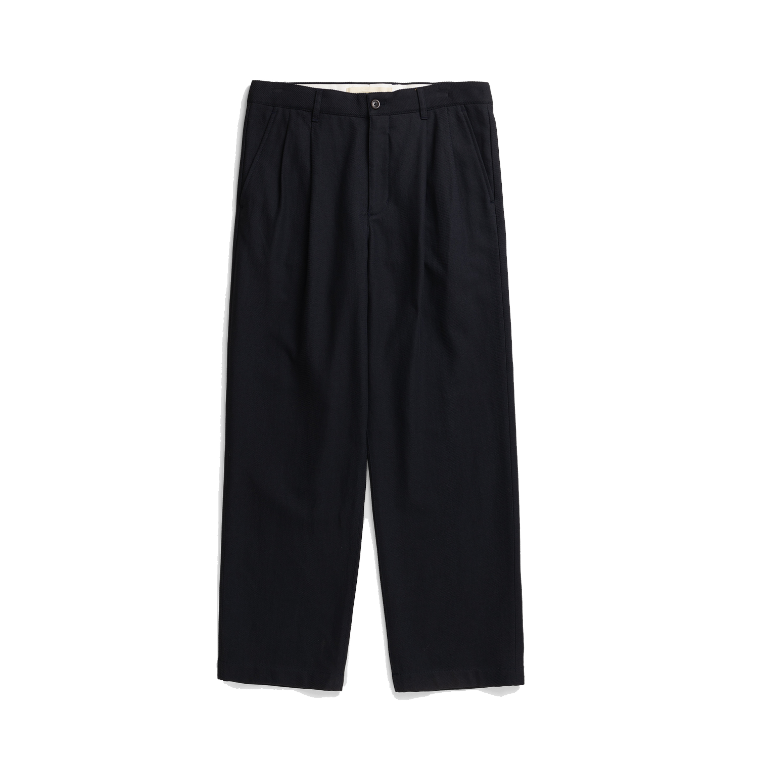 Norse Projects Hestur Relaxed Cotton Linen Twill Pleated Trouser