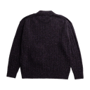Hirtshals Donegal Square Sweater - Darkest Purple