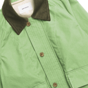 Holmen Wax Raglan Light Jacket - Basil