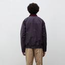 Holmen Wax Raglan Insulated Jacket - Darkest Purple